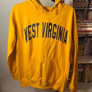 Used XL Just Hoods and Tees Co. WVU 💙💛